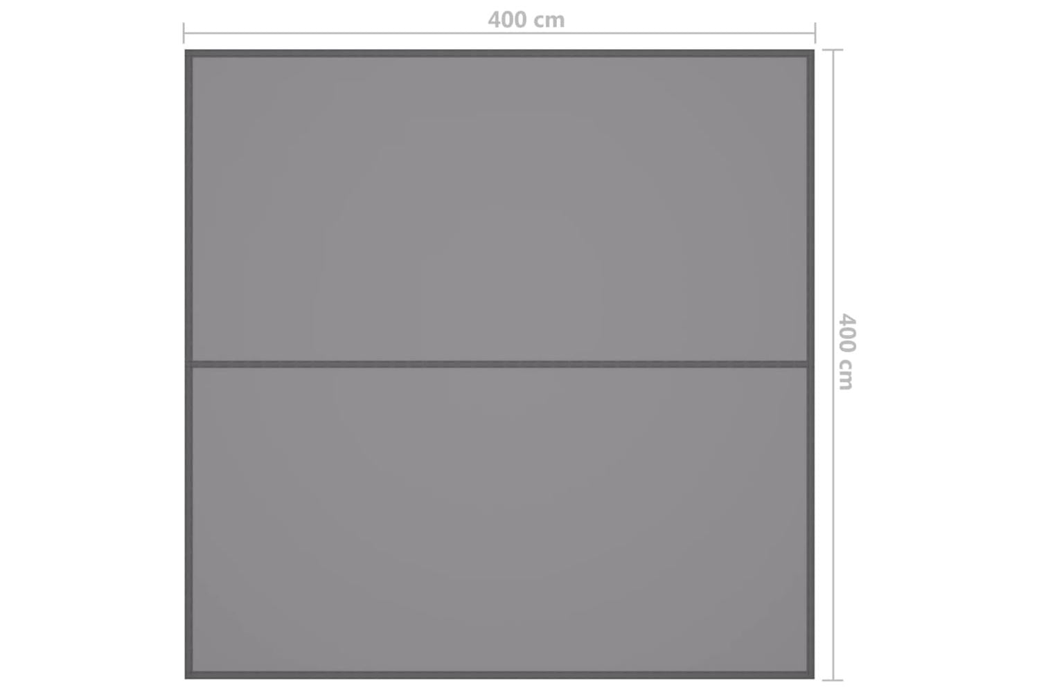 Vidaxl 93063 Outdoor Tarp 4x4 M Grey-7