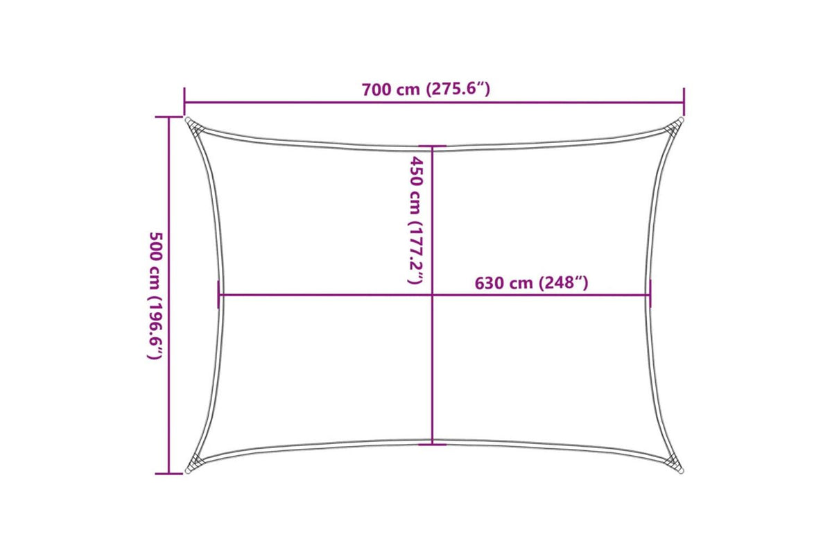 Vidaxl 311082 Sunshade Sail Anthracite-9
