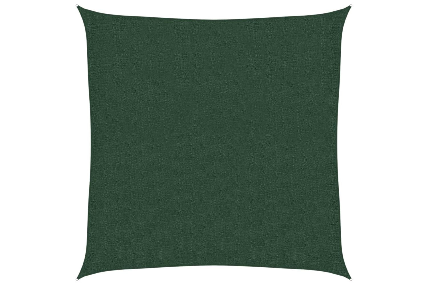 Vidaxl 311440 Sunshade Sail 160 G/mâ² Dark Green 3.6x3.6 M Hdpe