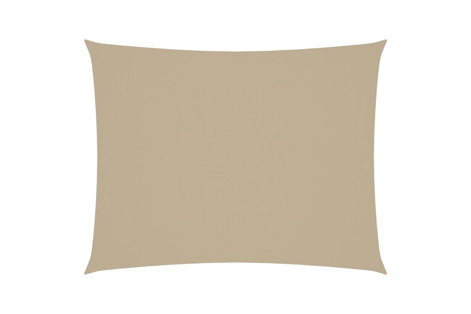 Vidaxl 135165 Sunshade Sail Oxford Fabric Rectangular 5x7 M Beige