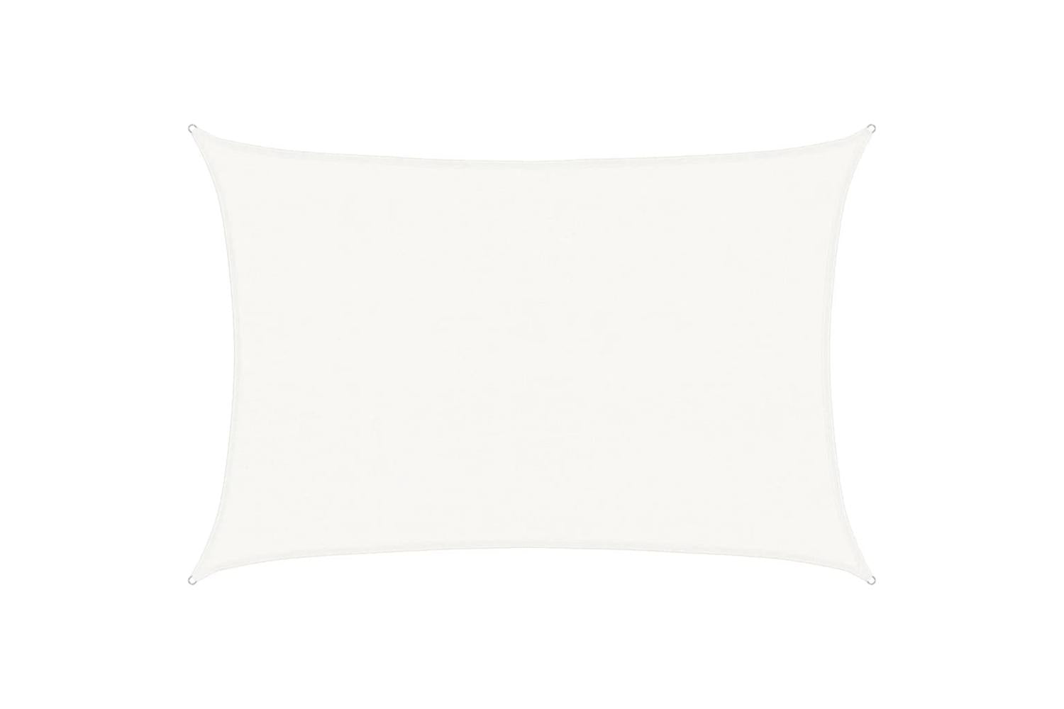 vidaXL 311243 Sunshade Sail 160 G/mÂ² White 4x5 M Hdpe