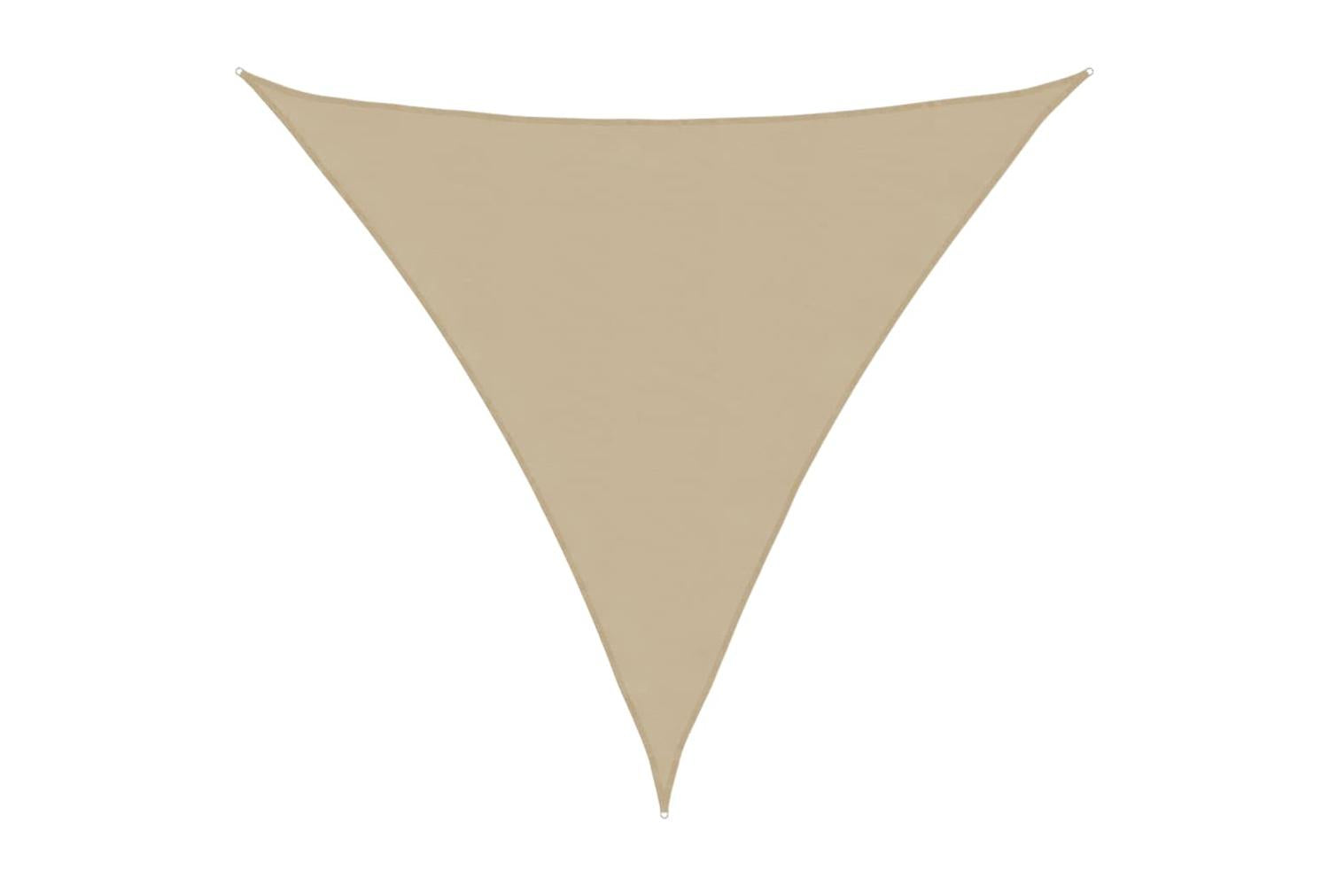 Vidaxl 135185 Sunshade Sail Oxford Fabric Triangular 6x6x6 M Beige