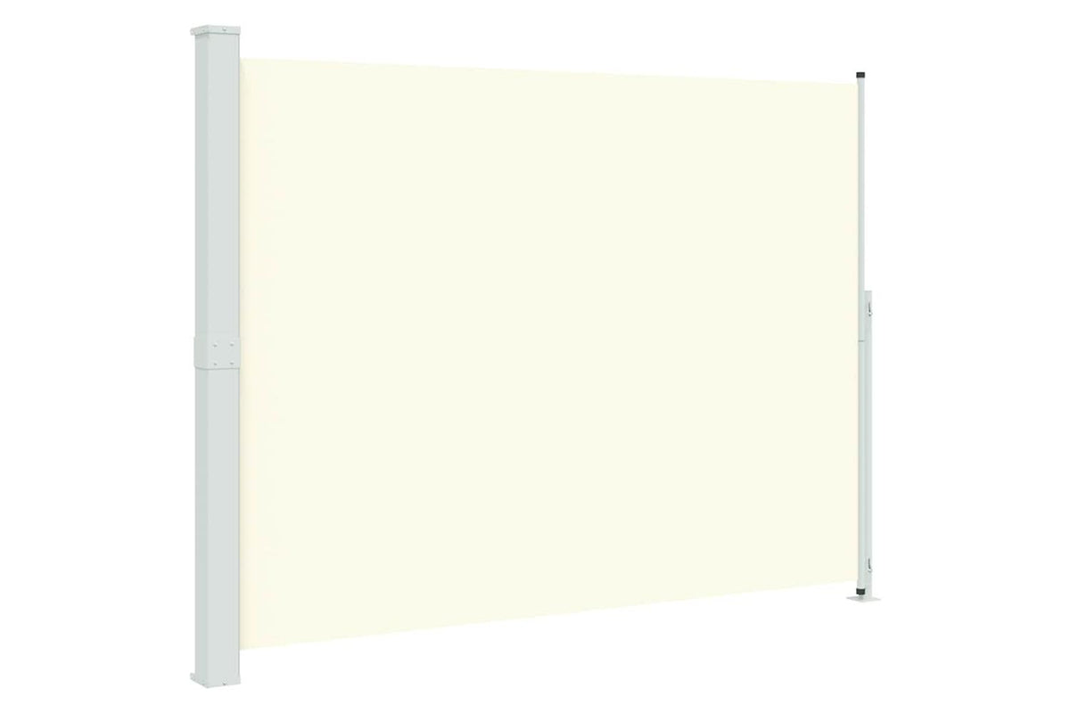 vidaXL 313424 Patio Retractable Side Awning 220x300cm Cream