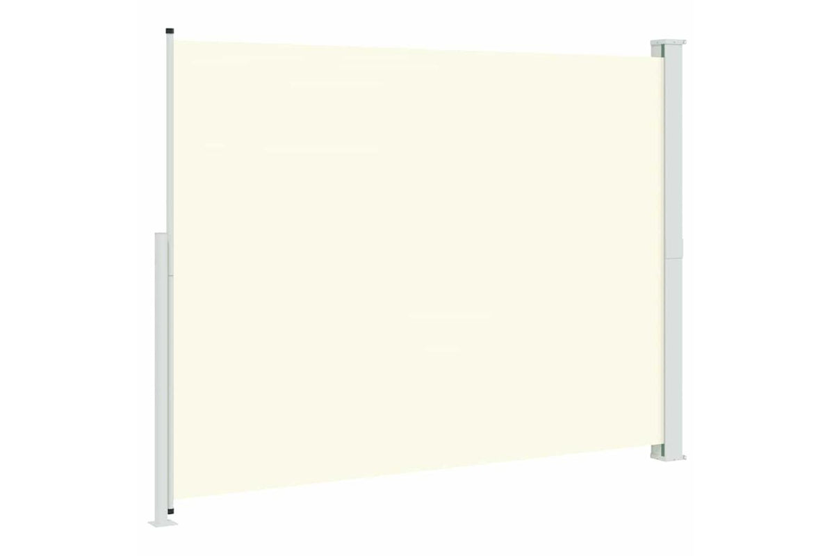 vidaXL 313424 Patio Retractable Side Awning 220x300cm Cream-6