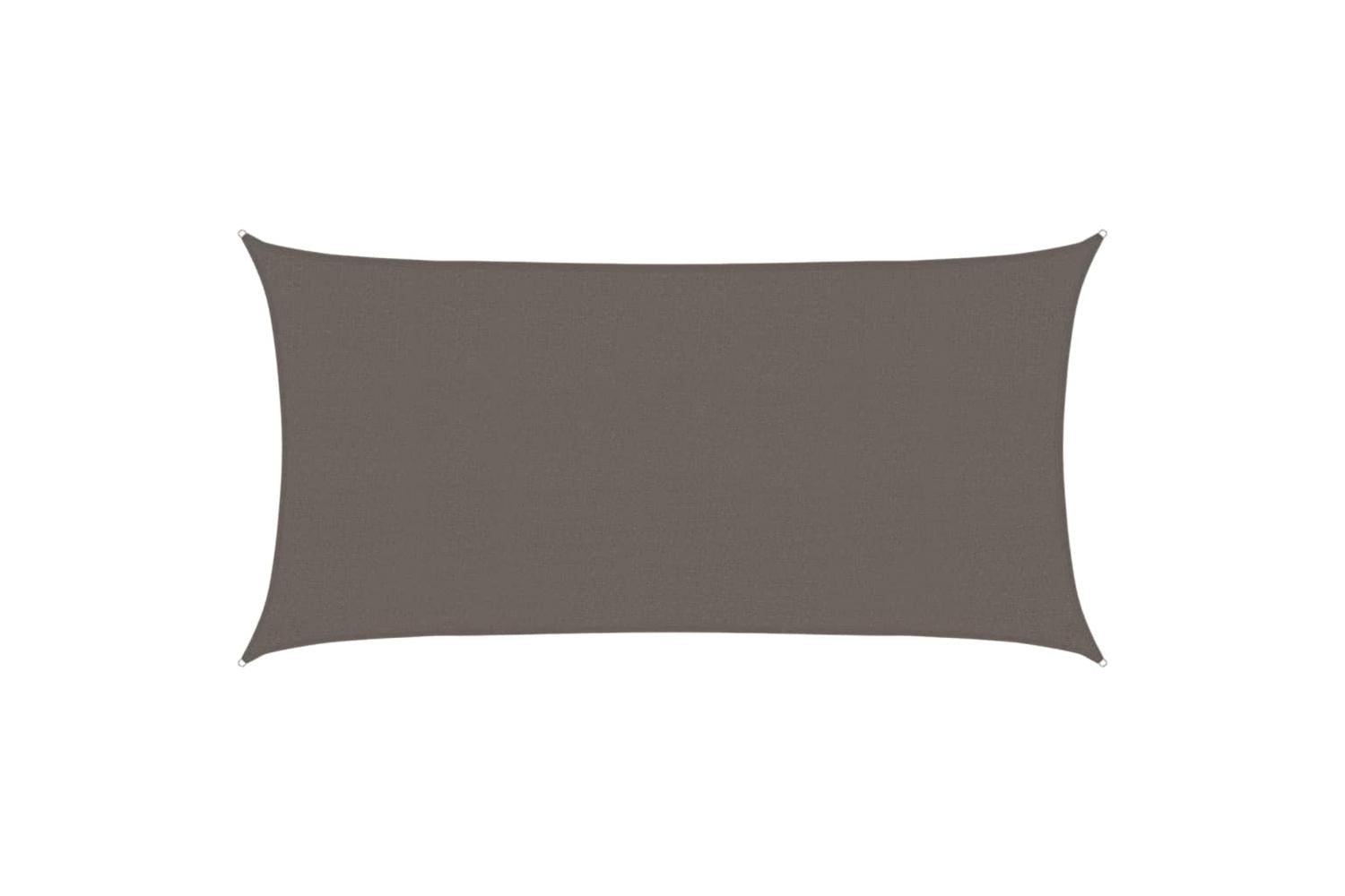 vidaXL 311063 Sunshade Sail Hdpe 2x3.5 M Anthracite