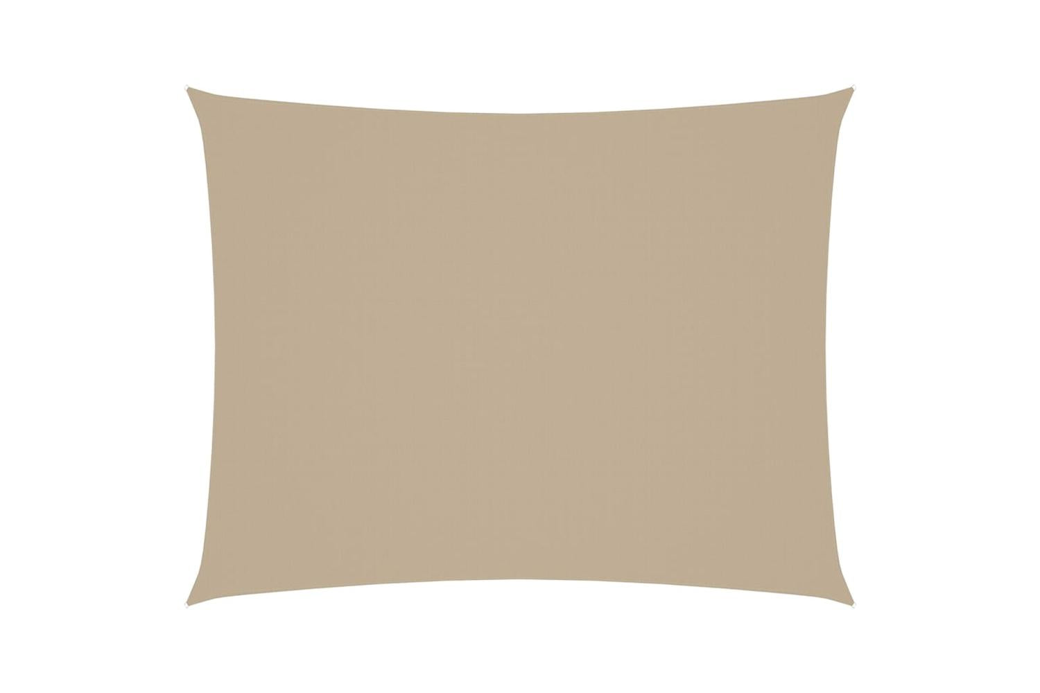 Vidaxl 135164 Sunshade Sail Oxford Fabric Rectangular 5x6 M Beige