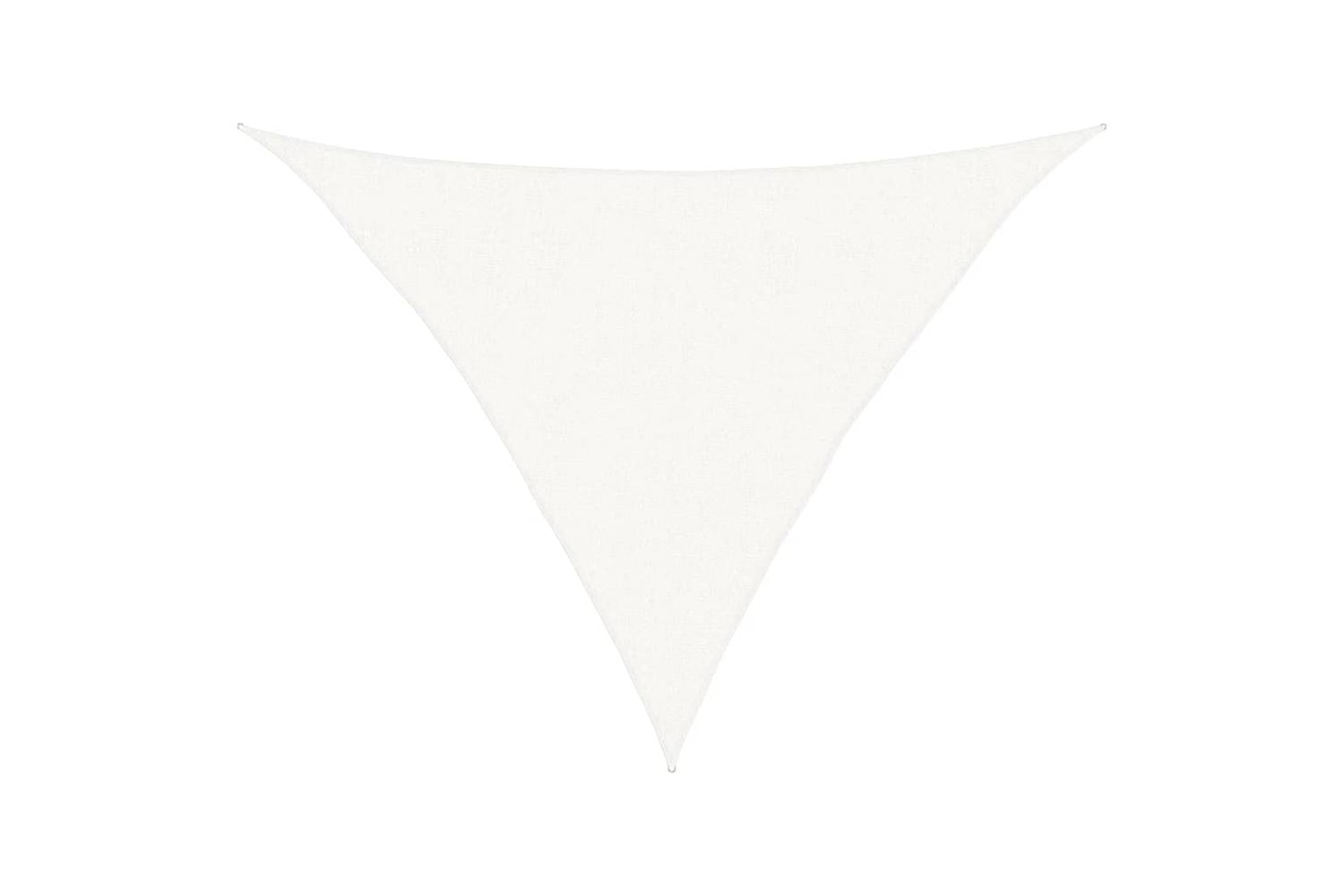 vidaXL 311251 Sunshade Sail 160 G/mÂ² White 2.5x2.5x3.5 M Hdpe