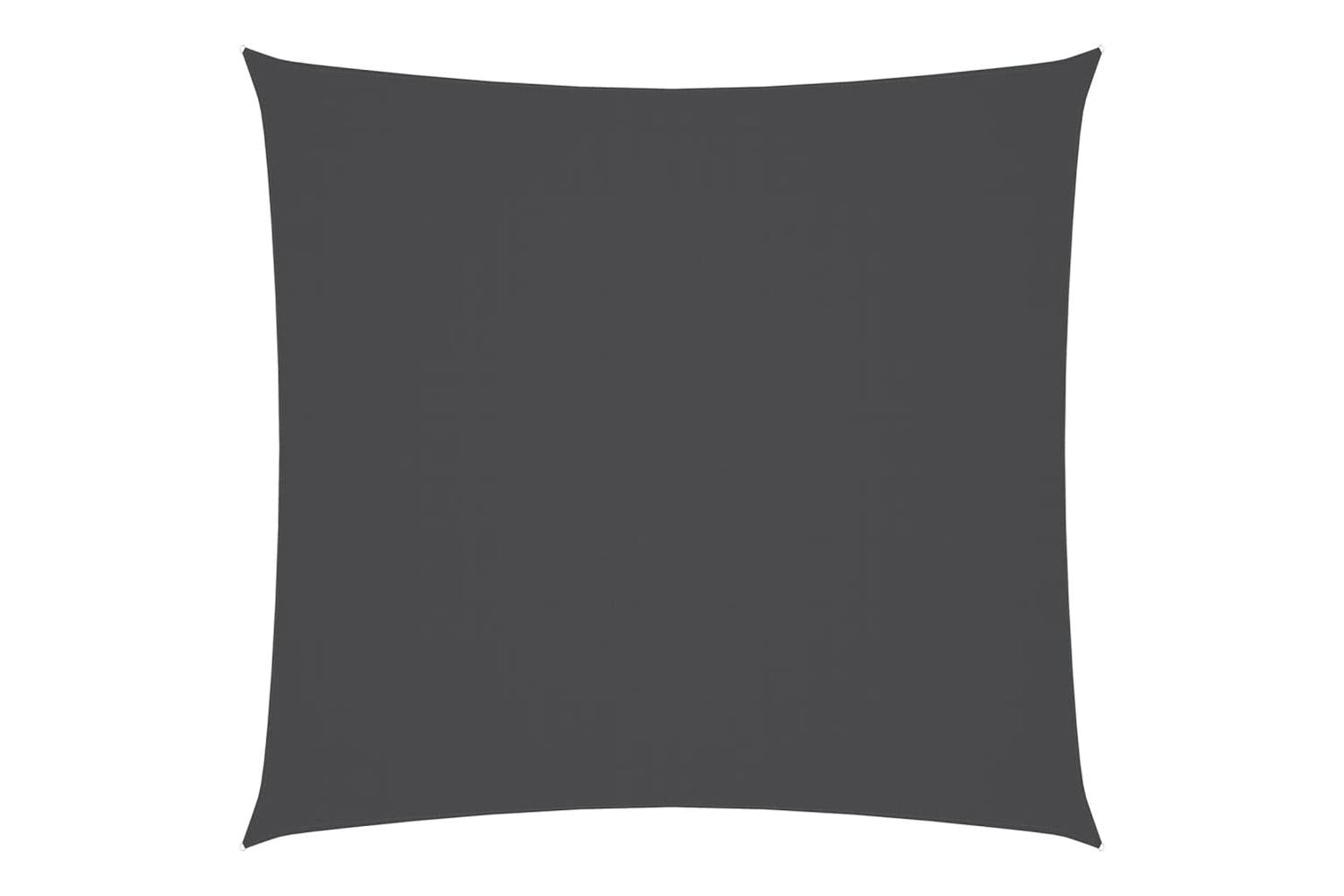 Vidaxl 135086 Sunshade Sail Oxford Fabric Square 5x5 M Anthracite