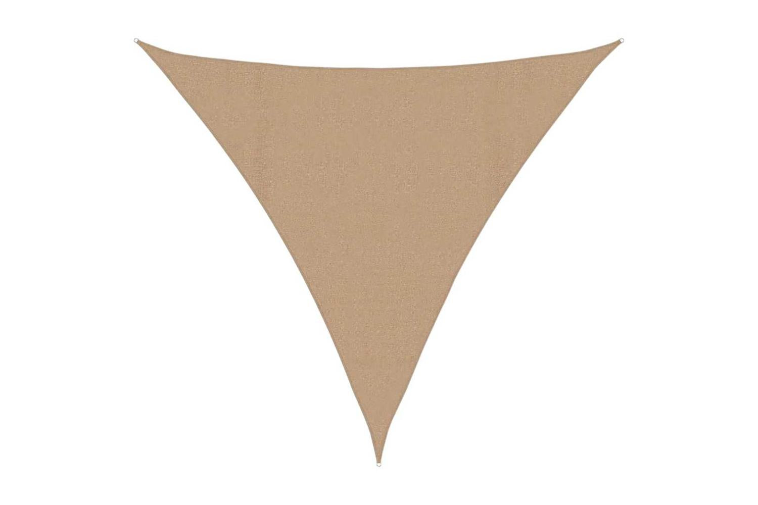 vidaXL 311425 Sunshade Sail 160 G/mÂ² Taupe 4.5x4.5x4.5 M Hdpe
