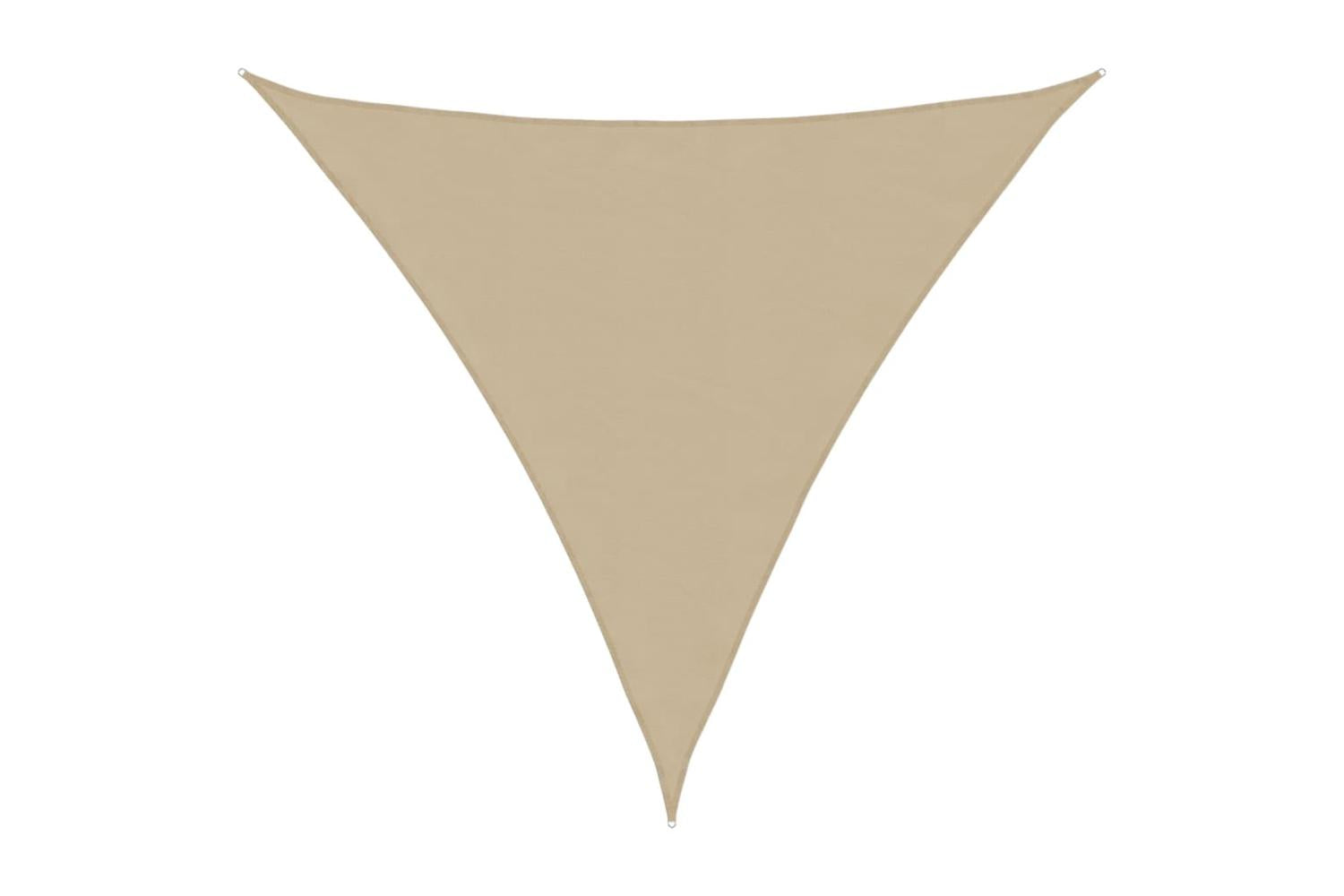 Vidaxl 42296 Sunshade Sail Oxford Fabric Triangular 5x5x5 M Beige