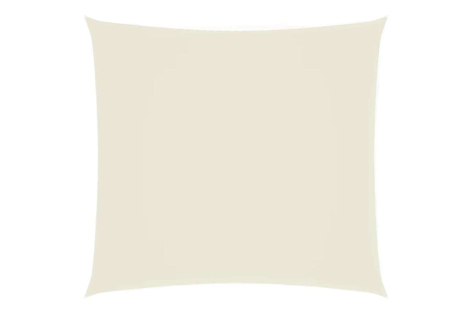 Vidaxl 135197 Sunshade Sail Oxford Fabric Square 6x6 M Cream