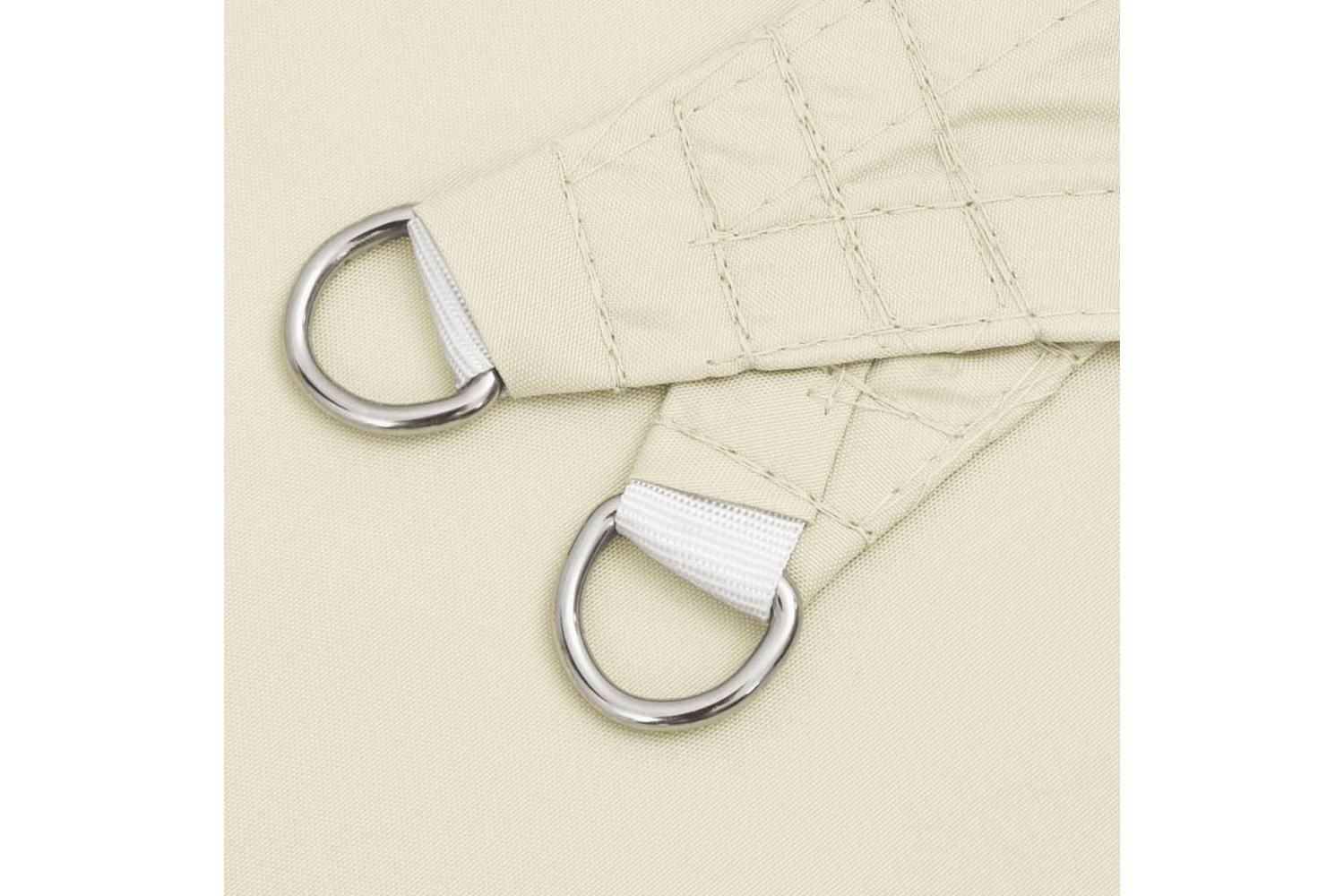 Vidaxl 135197 Sunshade Sail Oxford Fabric Square 6x6 M Cream-4