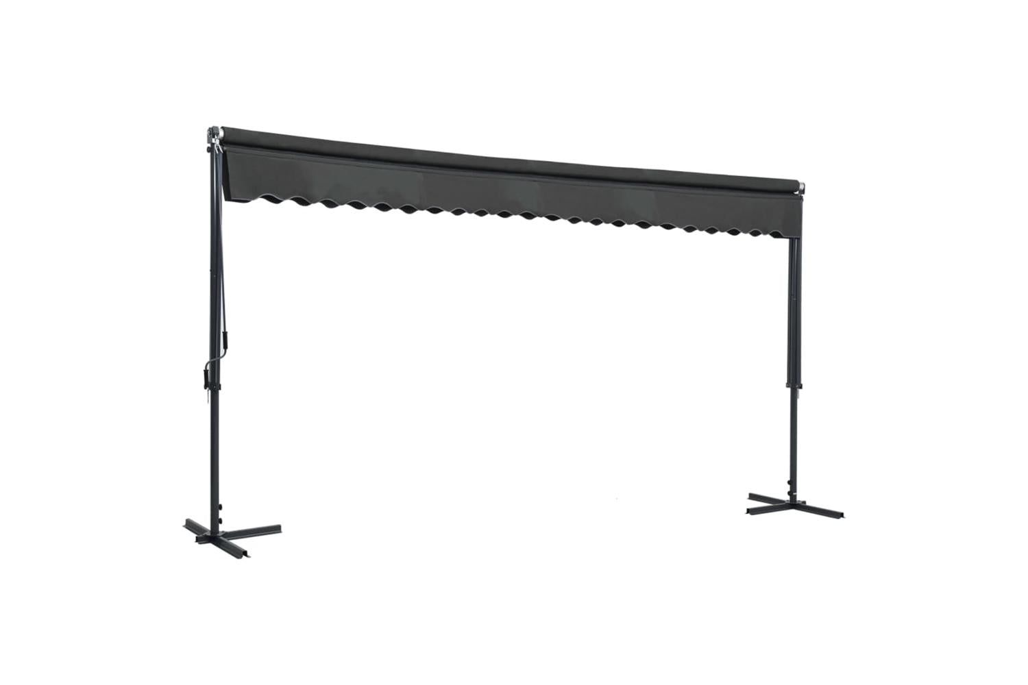 vidaXL 145887 Free Standing Awning 500x300cm Anthracite-2