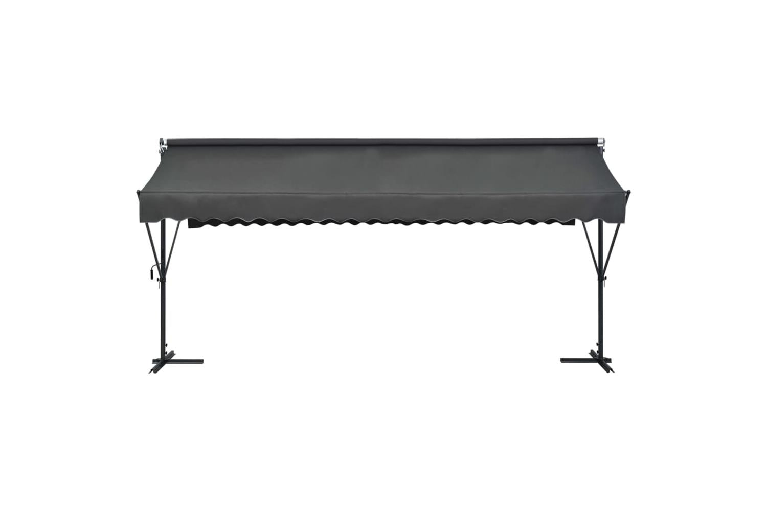 vidaXL 145887 Free Standing Awning 500x300cm Anthracite-3