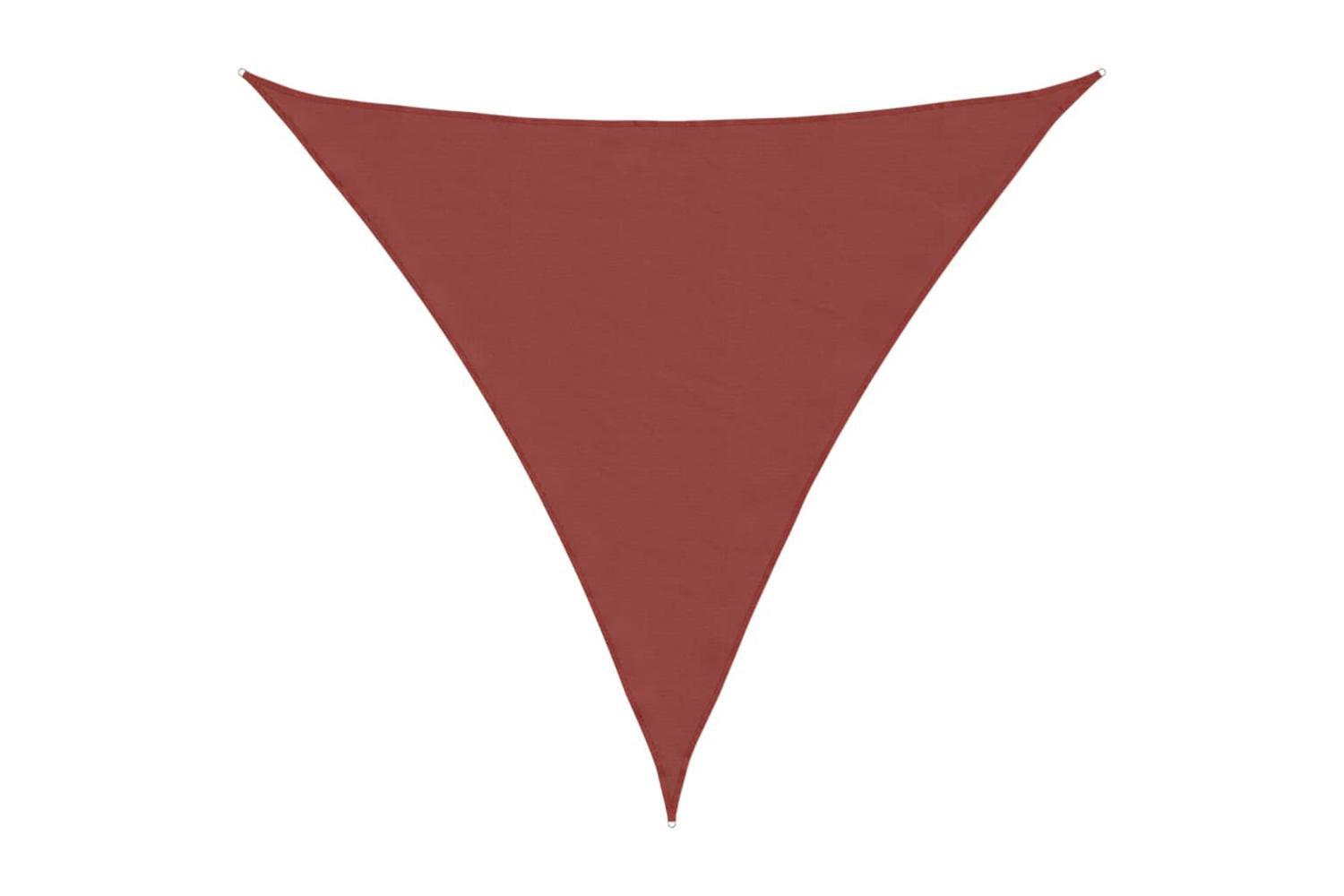 Vidaxl 42310 Sunshade Sail Oxford Fabric Triangular 3.6x3.6x3.6 M Terracotta
