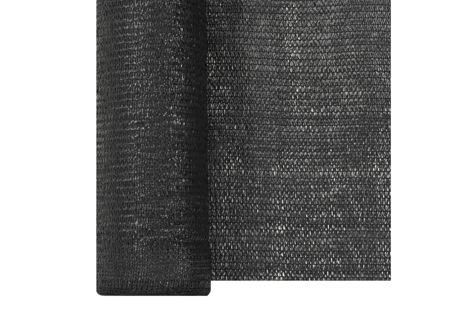 Vidaxl 149354 Privacy Net Black 1x25 M Hdpe 195 G/mâ²-3