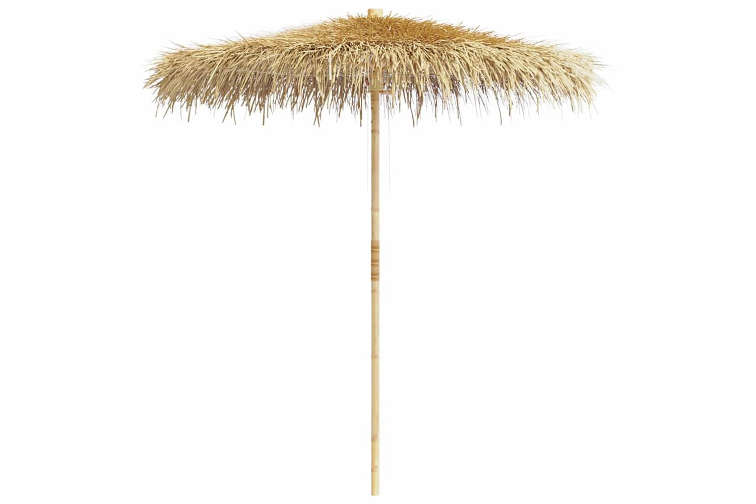 Vidaxl 41508 Bamboo Umbrella 270 Cm With Banana Leaf Roof