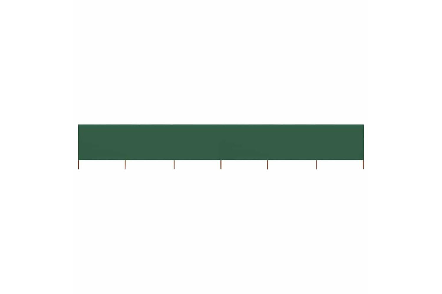 vidaXL 44544 6-panel Wind Screen Fabric 800x80cm Green-2