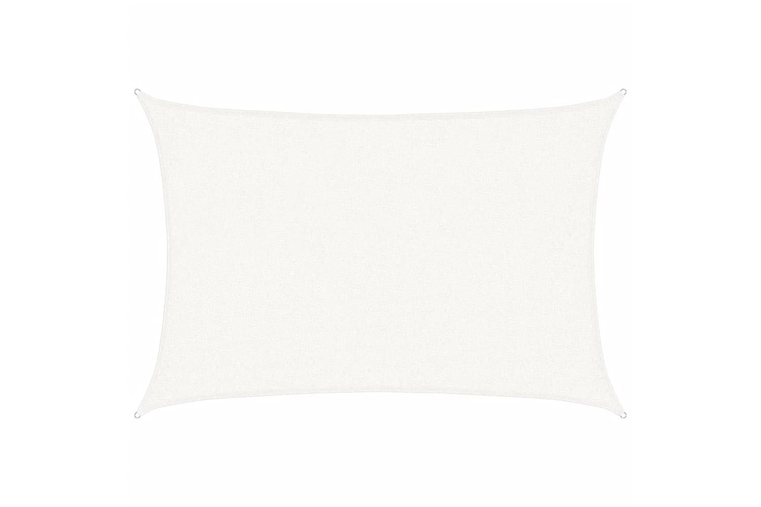 Vidaxl 311226 Sunshade Sail 160 G/mâ² White 2x2.5 M Hdpe