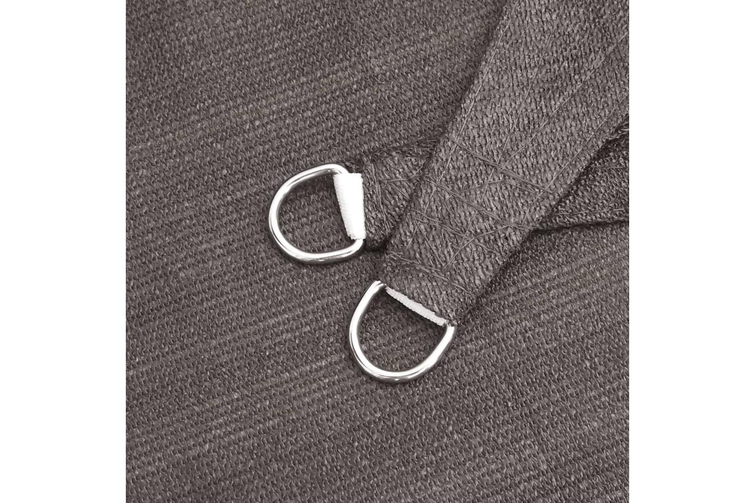 vidaXL 311083 Sunshade Sail 160 G/mÂ² Anthracite 5x8 M Hdpe-5