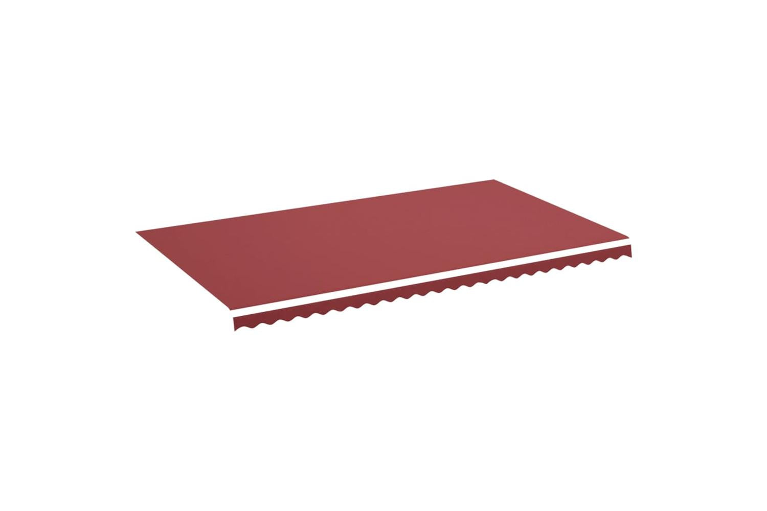 Vidaxl 311974 Replacement Fabric For Awning Burgundy Red 6x3.5 M