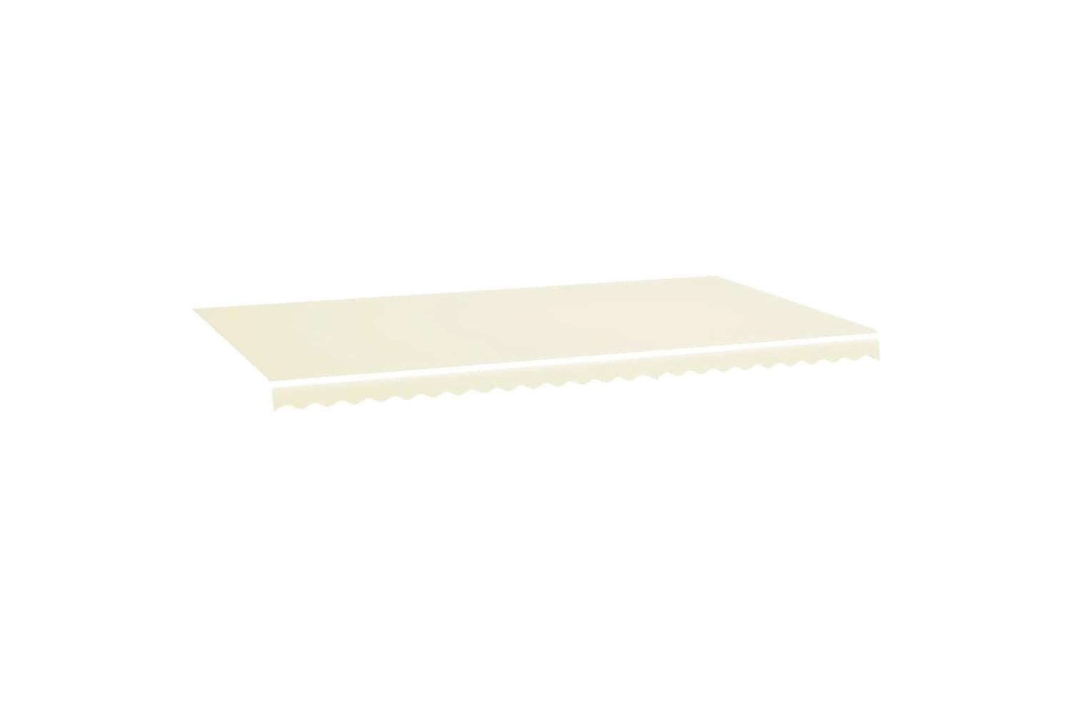 Vidaxl 311934 Replacement Fabric For Awning Cream 6x3.5 M-2