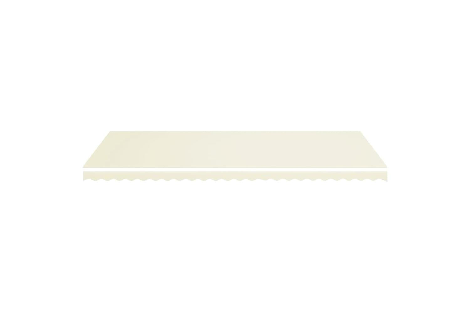 Vidaxl 311934 Replacement Fabric For Awning Cream 6x3.5 M-3