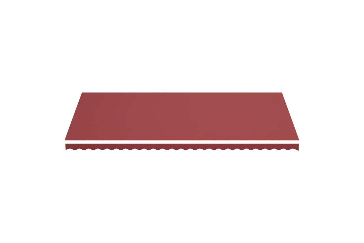 Vidaxl 311973 Replacement Fabric For Awning Burgundy Red 6x3 M-3