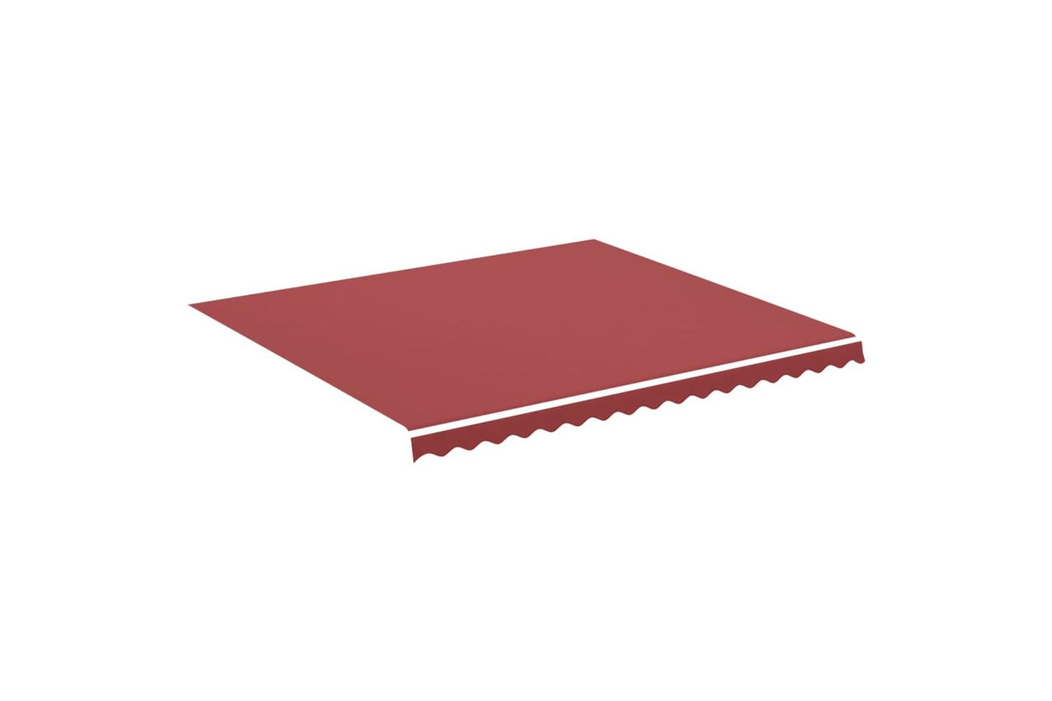 Vidaxl 311968 Replacement Fabric For Awning Burgundy Red 4x3.5 M-2