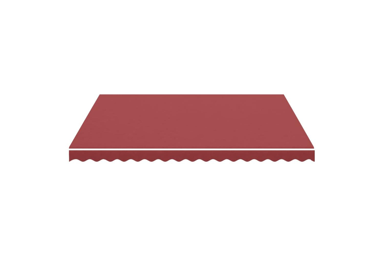 Vidaxl 311968 Replacement Fabric For Awning Burgundy Red 4x3.5 M-3