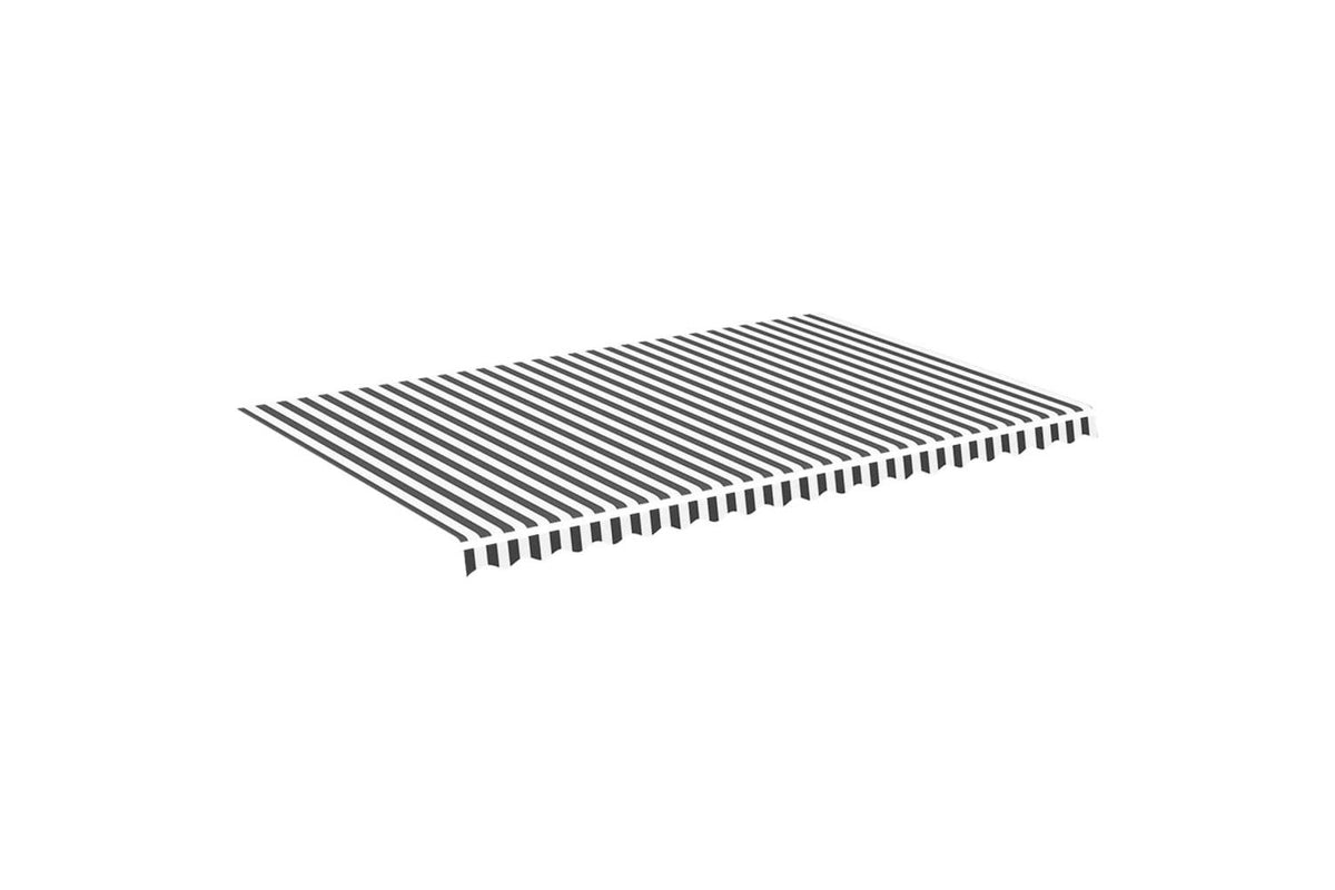 Vidaxl 311991 Replacement Fabric For Awning Anthracite And White 5x3 M