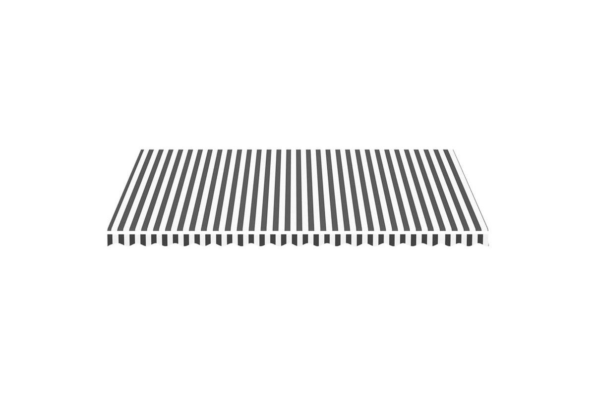 Vidaxl 311991 Replacement Fabric For Awning Anthracite And White 5x3 M-3