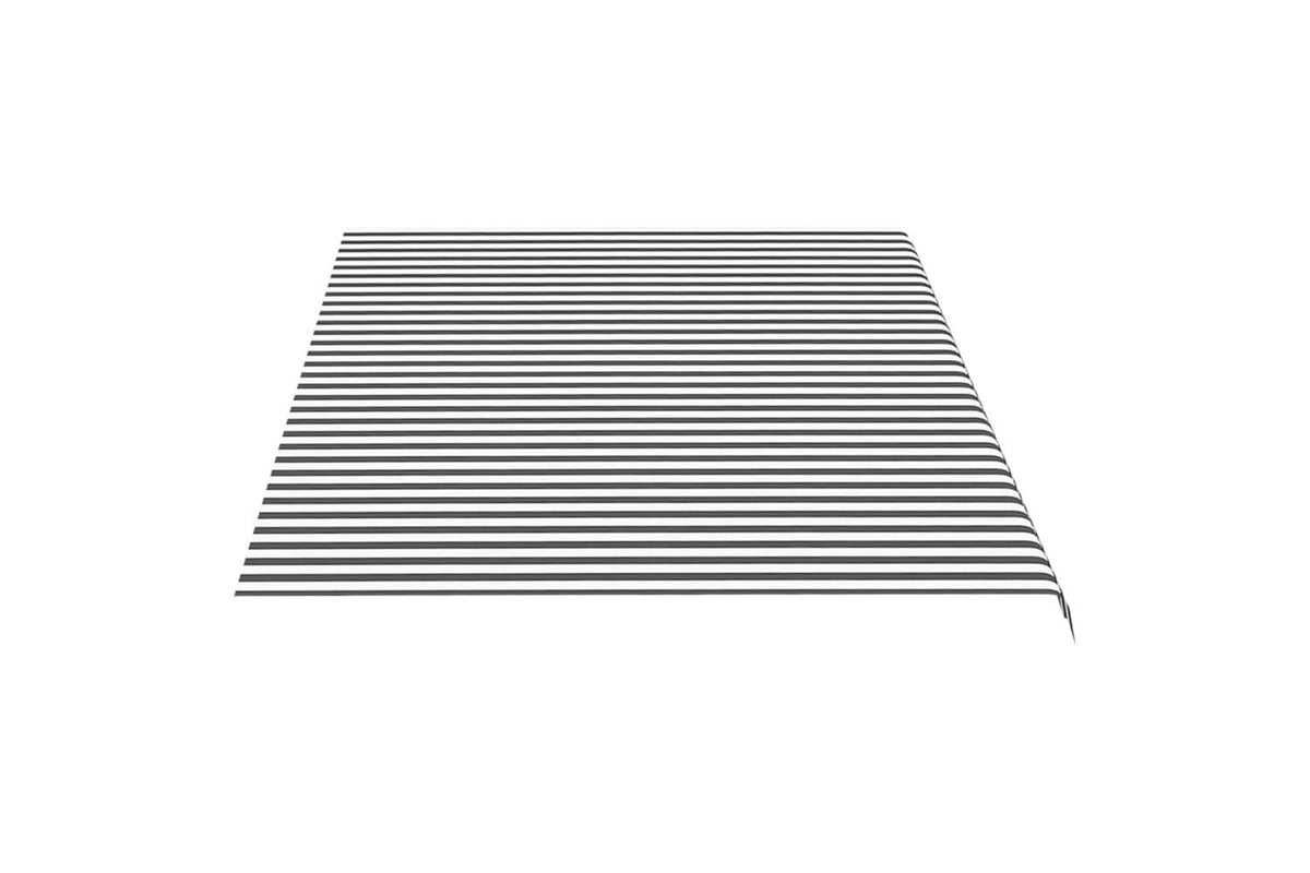 Vidaxl 311991 Replacement Fabric For Awning Anthracite And White 5x3 M-4