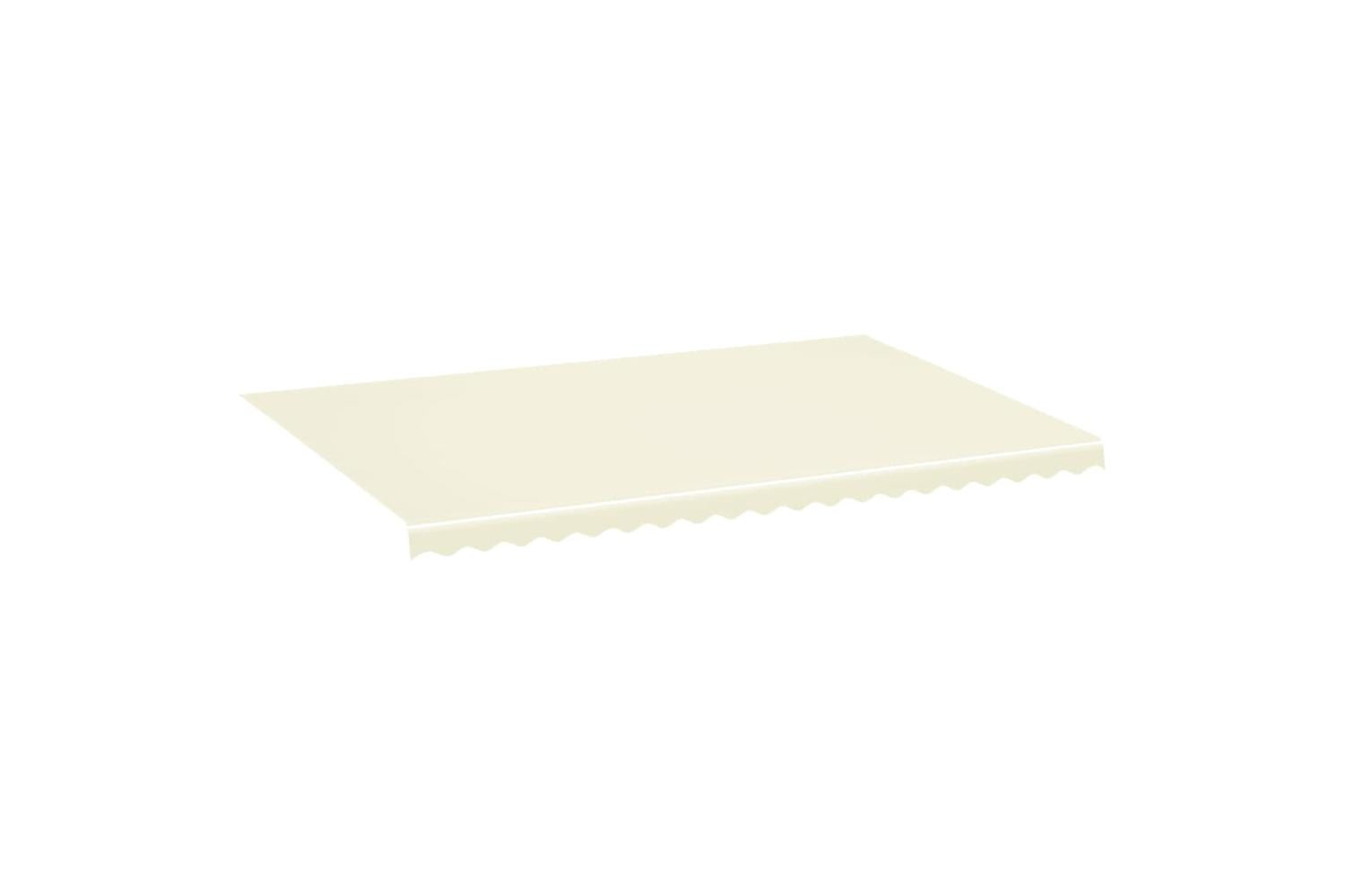 Vidaxl Replacement Fabric For Awning Cream 5x3.5 M
