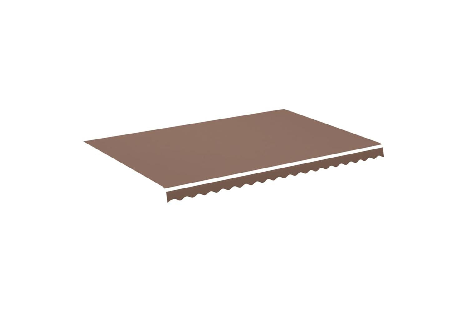 Vidaxl 311979 Replacement Fabric For Awning Brown 4.5x3 M