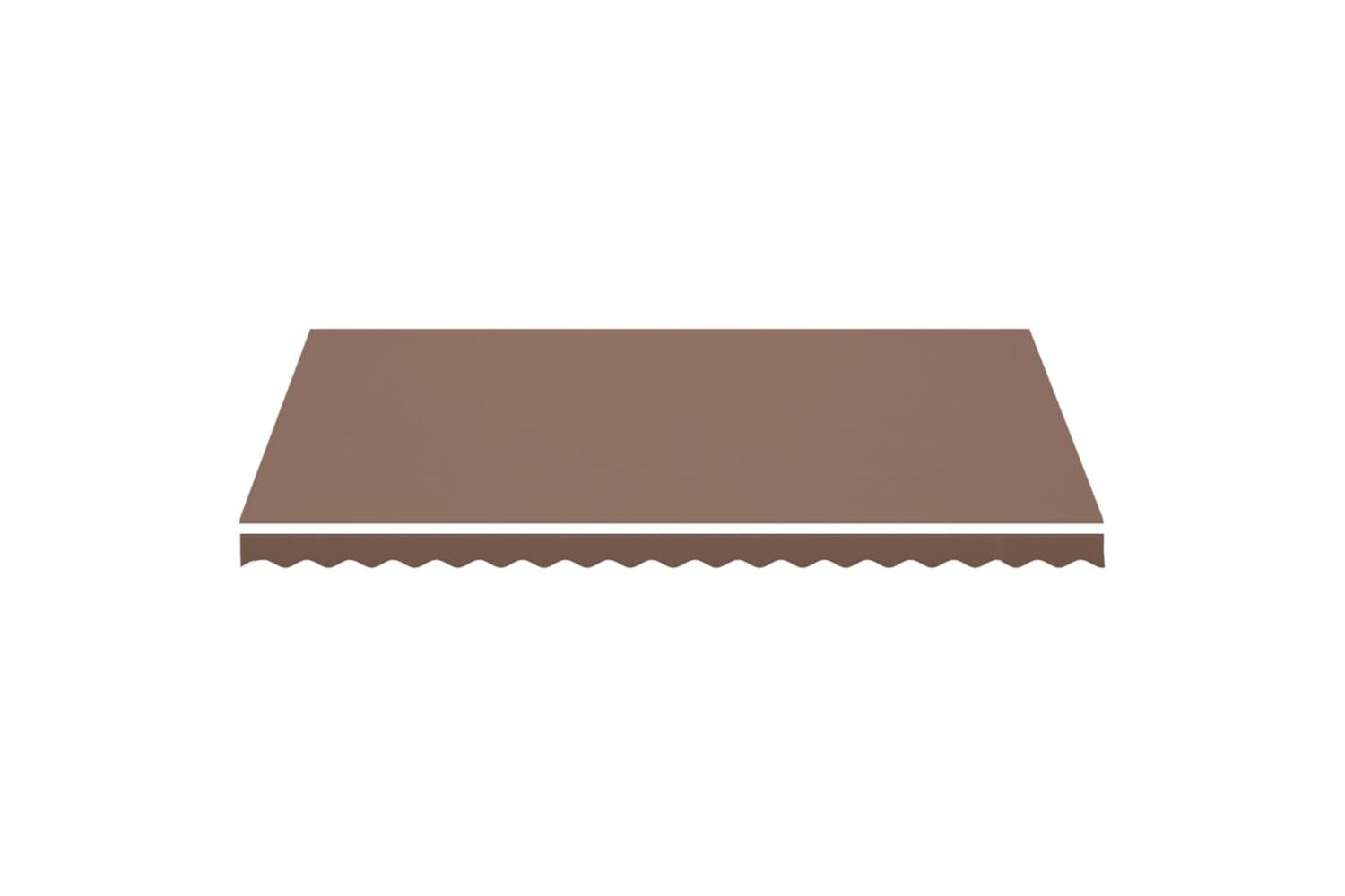 Vidaxl 311979 Replacement Fabric For Awning Brown 4.5x3 M-3