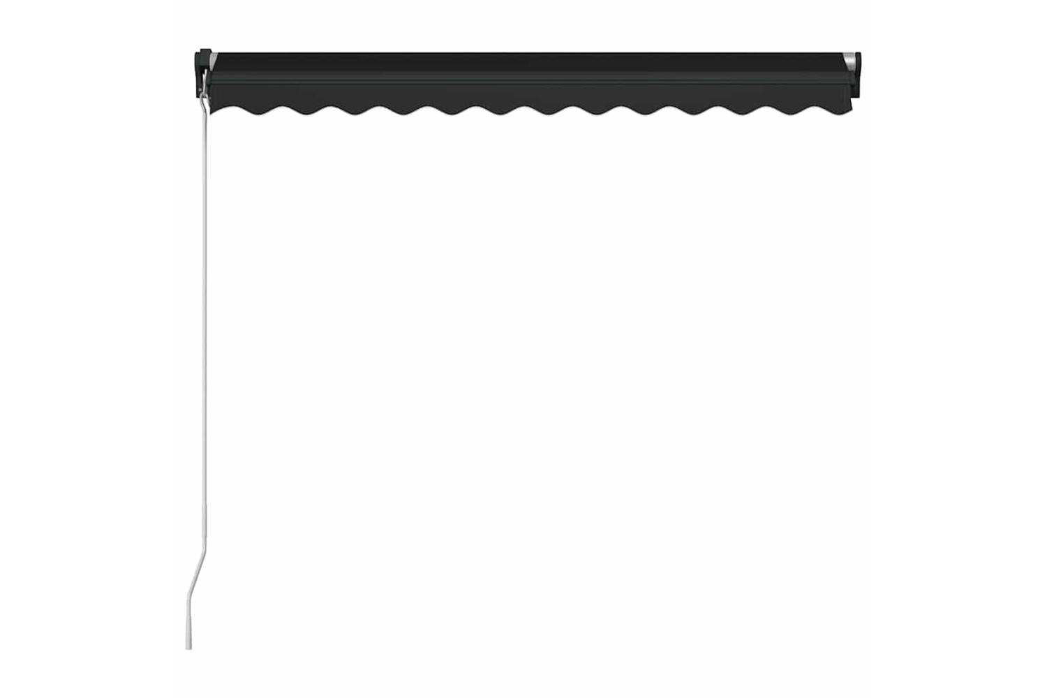 vidaXL 3051238 Manual Retractable Awning 350x250cm Anthracite-5