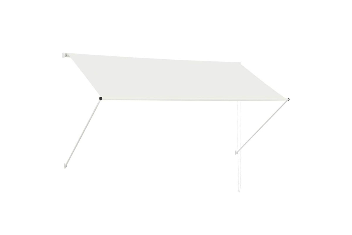 Vidaxl Retractable Awning 250x150 Cm Cream-2