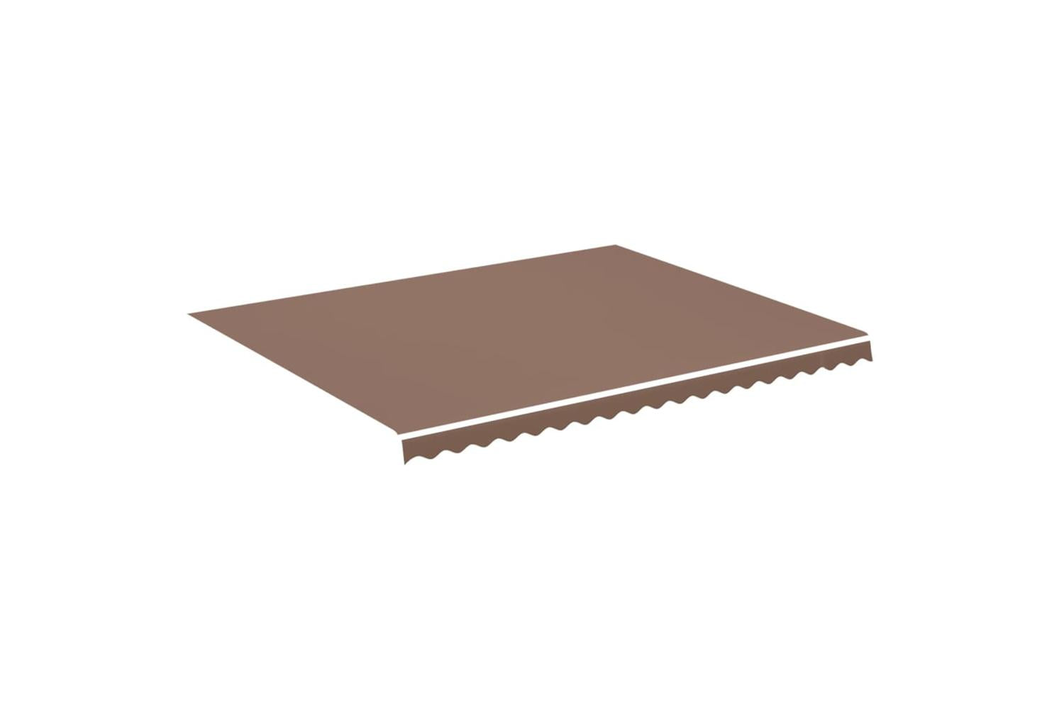 Vidaxl 311980 Replacement Fabric For Awning Brown 4.5x3.5 M