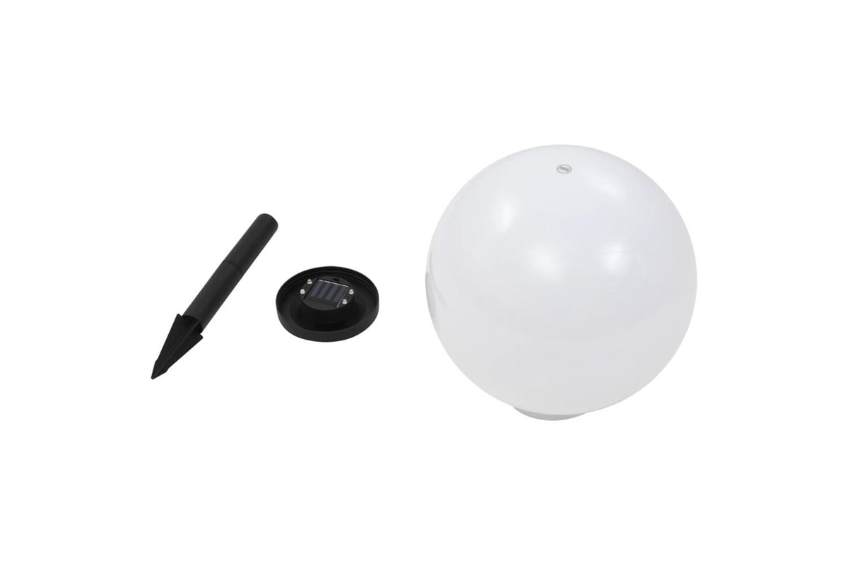 vidaXL Outdoor Solar Lamps 2 Pcs Led Spherical 30cm Rgb-6