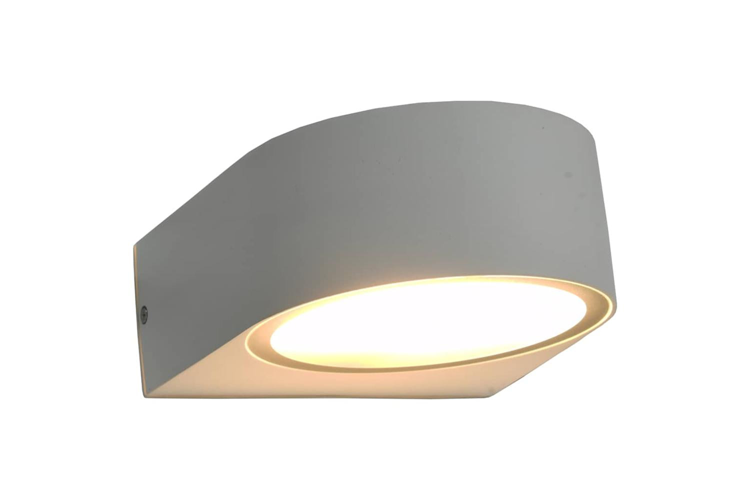 Vidaxl 45657 Outdoor Wall Lights 2 Pcs 11 W White Round-2