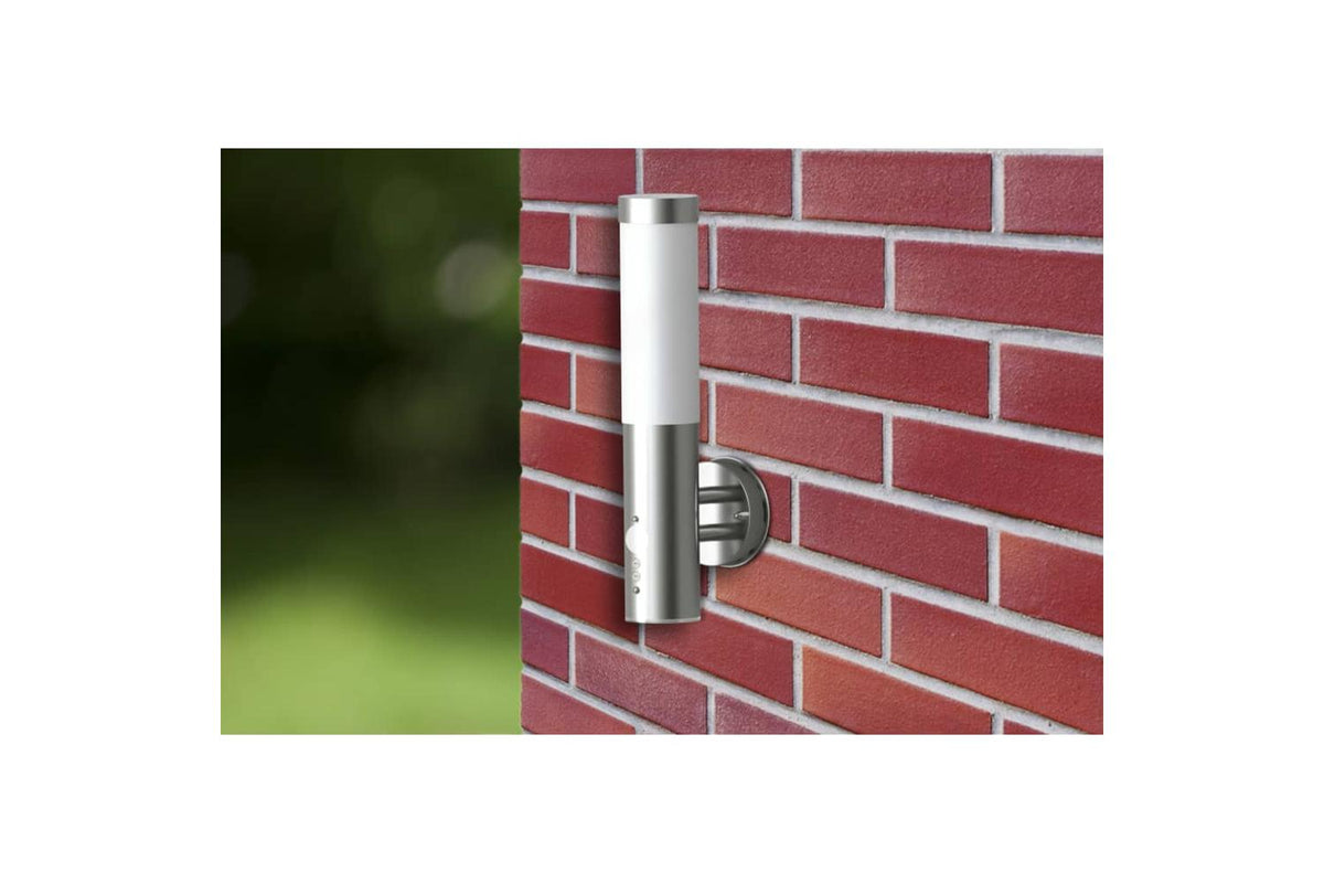 Vidaxl 40371 Outdoor Wall Lamp With Motion Detector Stainless Steel-3