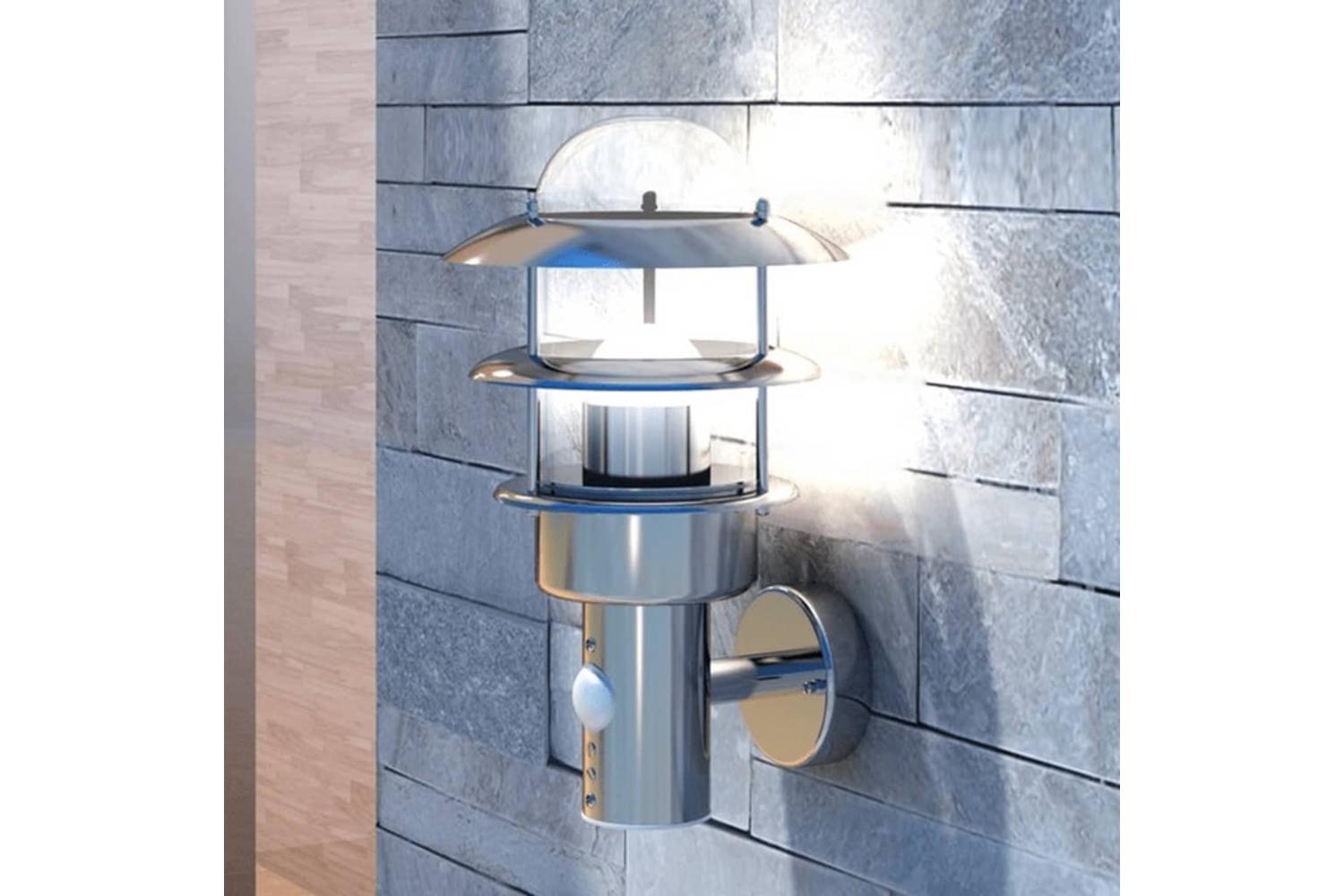 Vidaxl 40704 Patio Wall Light Stainless Steel Lamp-5