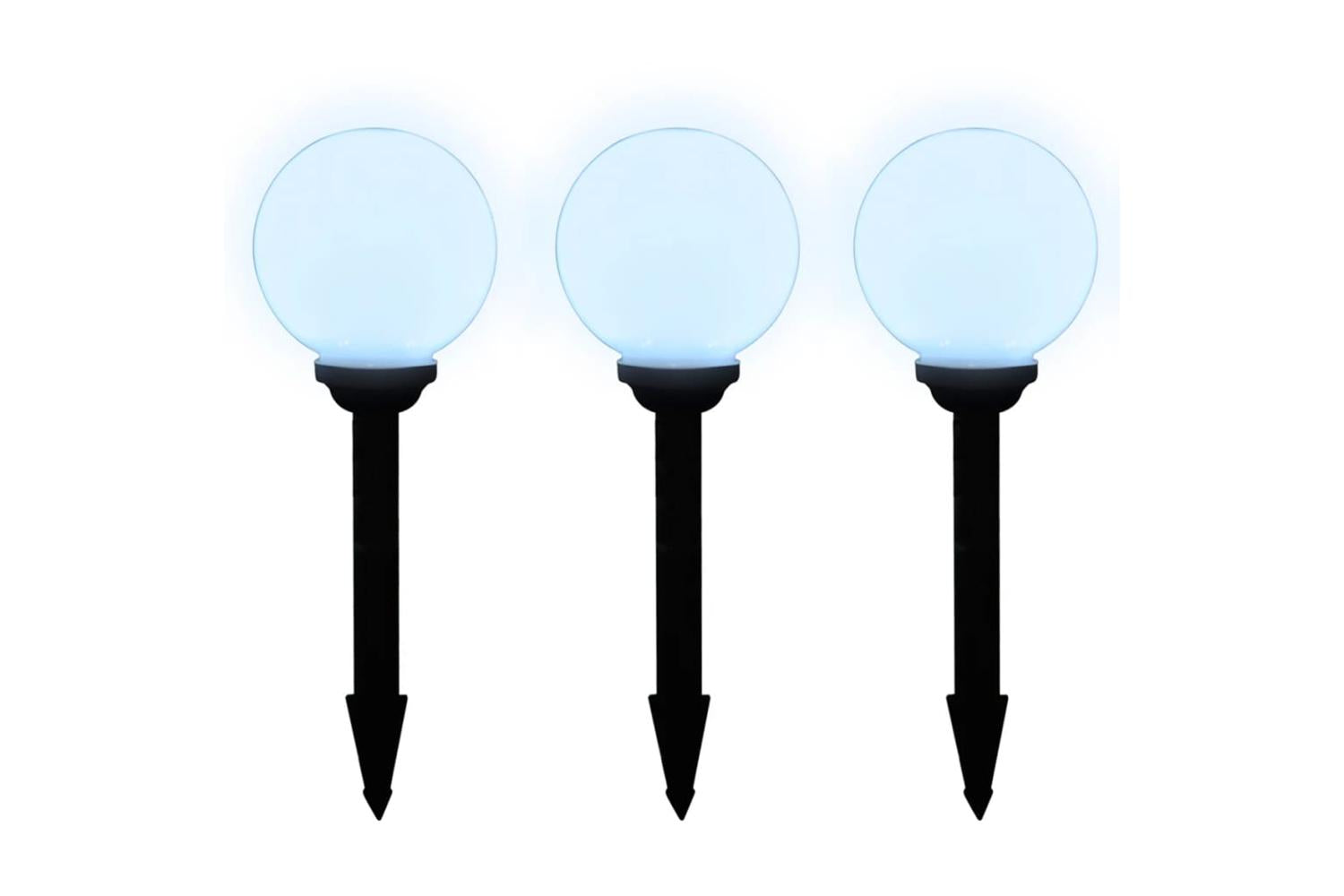 vidaXL 277115 Outdoor Pathway Lamps 6 Pcs Led 20cm With Ground Spike-4