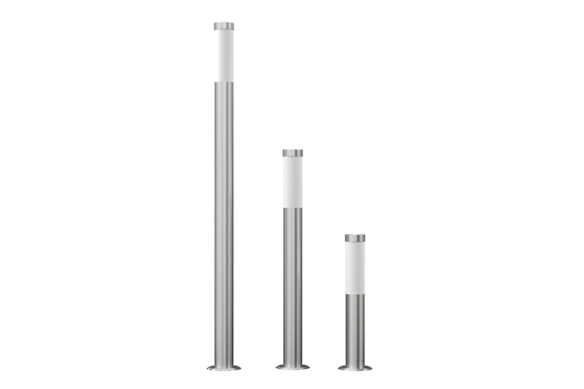 Vidaxl 40374 Garden Lamp Set 3-piece Waterproof Stainless Steel