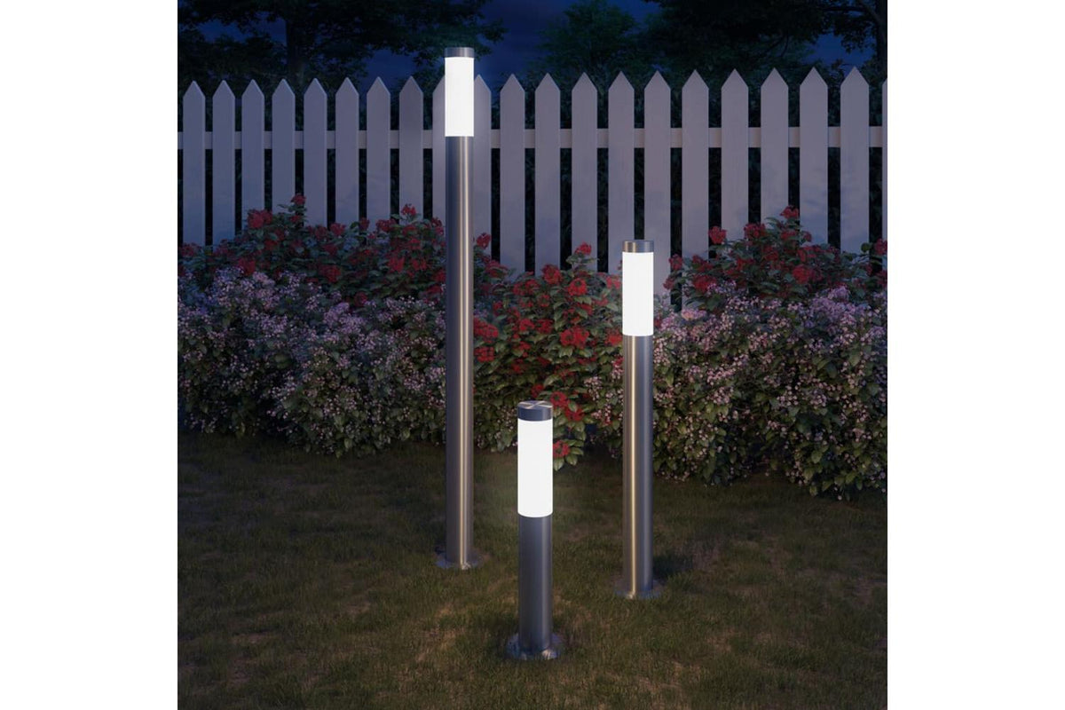 Vidaxl 40374 Garden Lamp Set 3-piece Waterproof Stainless Steel-10