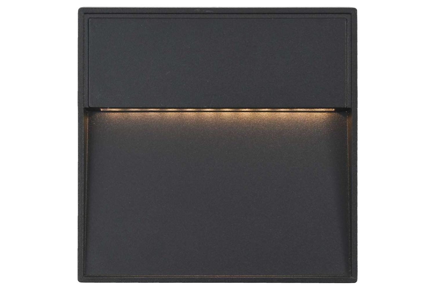 Vidaxl 45659 Outdoor Led Wall Lights 2 Pcs 3 W Black Square-4