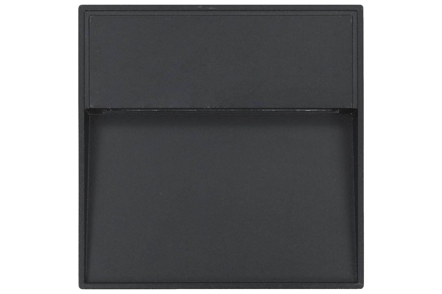 Vidaxl 45659 Outdoor Led Wall Lights 2 Pcs 3 W Black Square-5