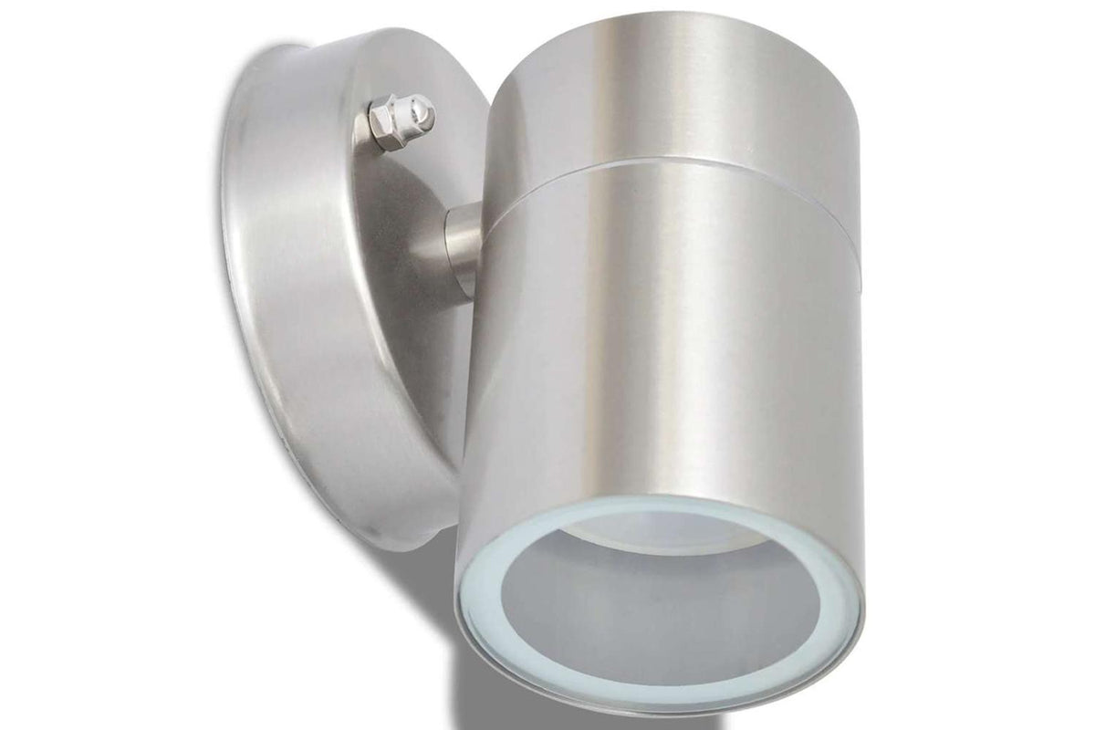 Vidaxl 42414 Outdoor Led Wall Lights 2 Pcs Stainless Steel Downwards-4