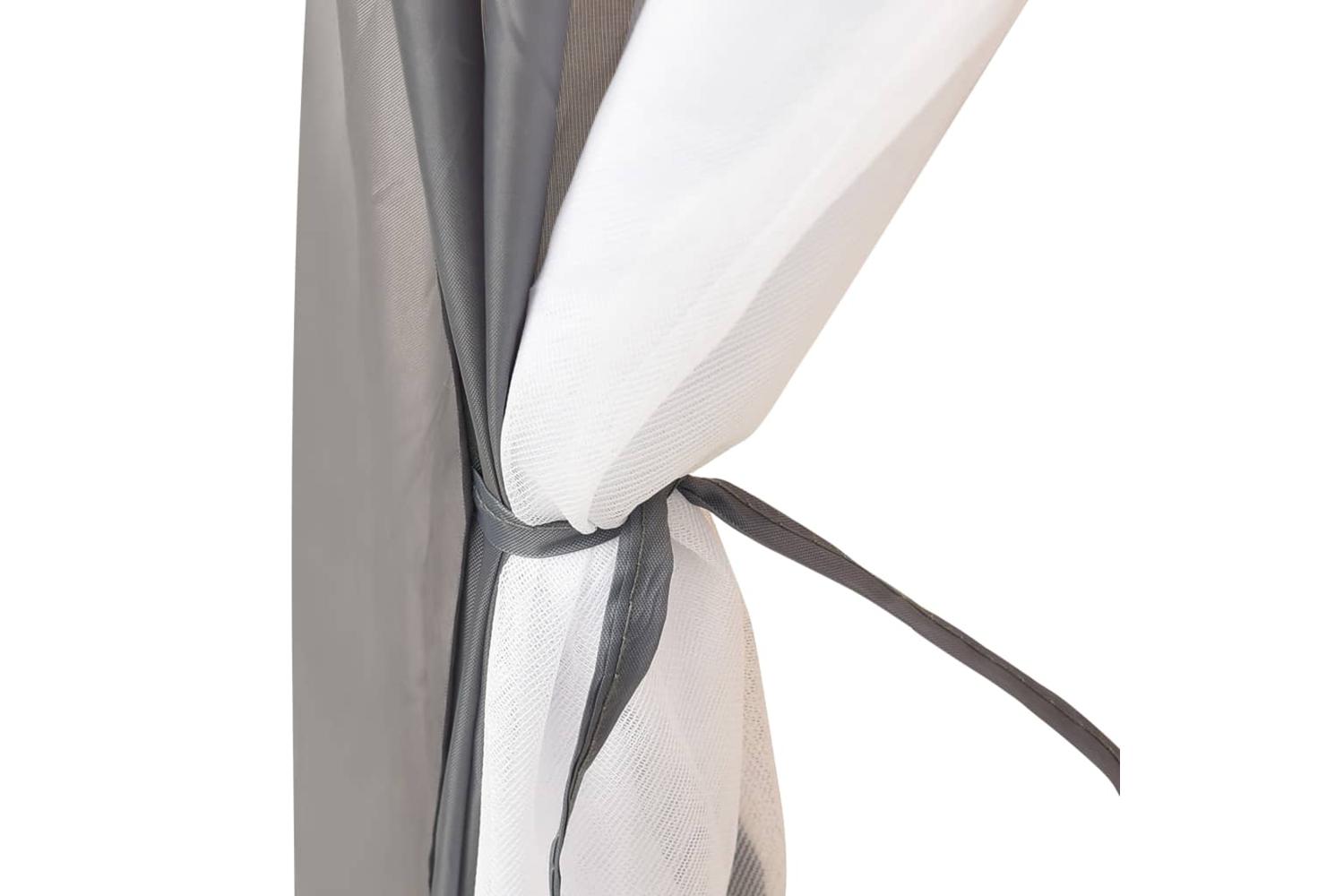 vidaXL 93046 Pool Tent Fabric 590x520x250cm Grey-6